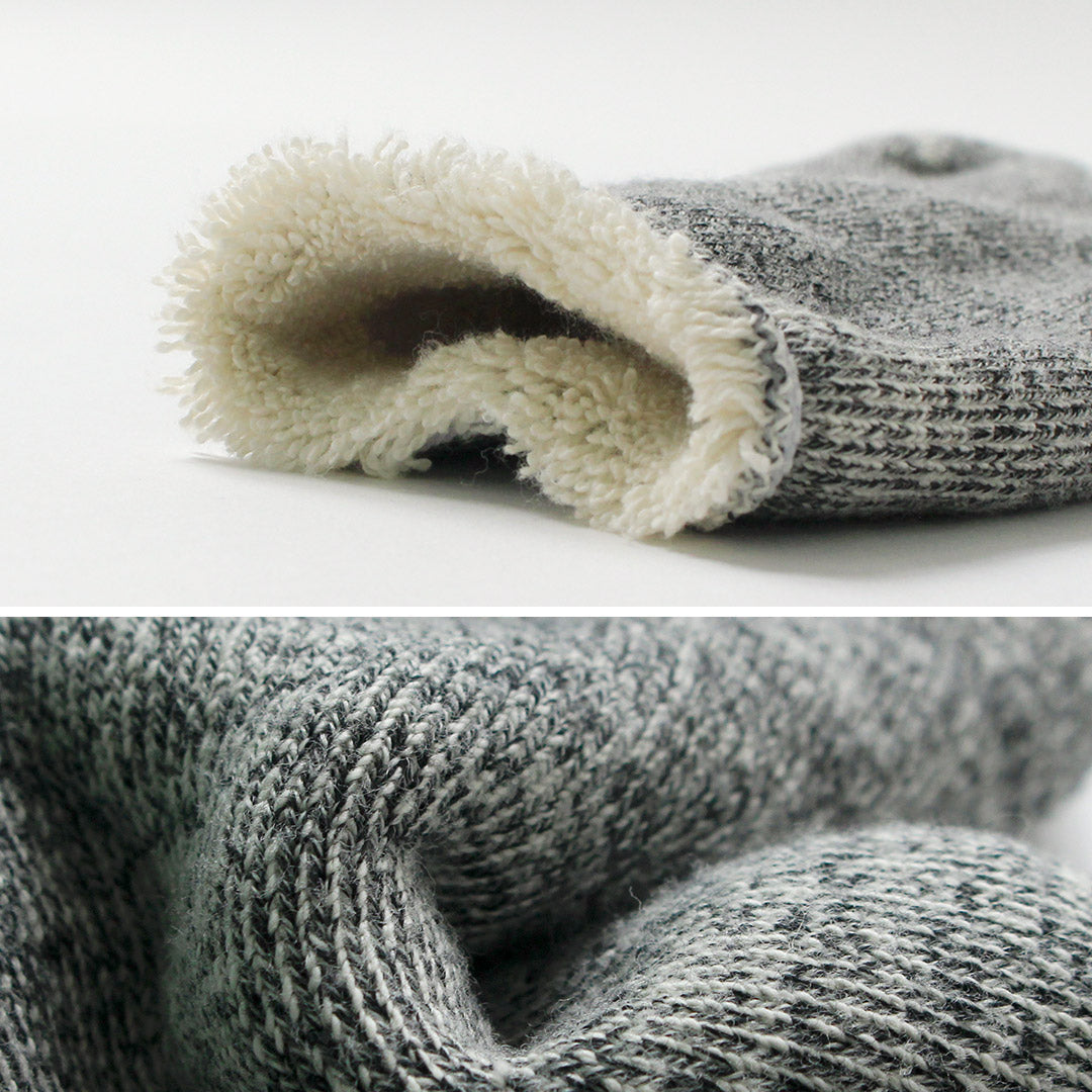 ROTOTO / Chaussettes de chambre double face – Shaggy Pile
