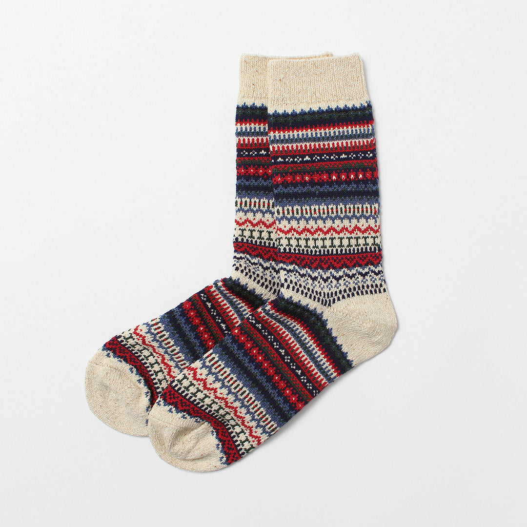 ROTOTO / Calcetines Estampado Nórdico
