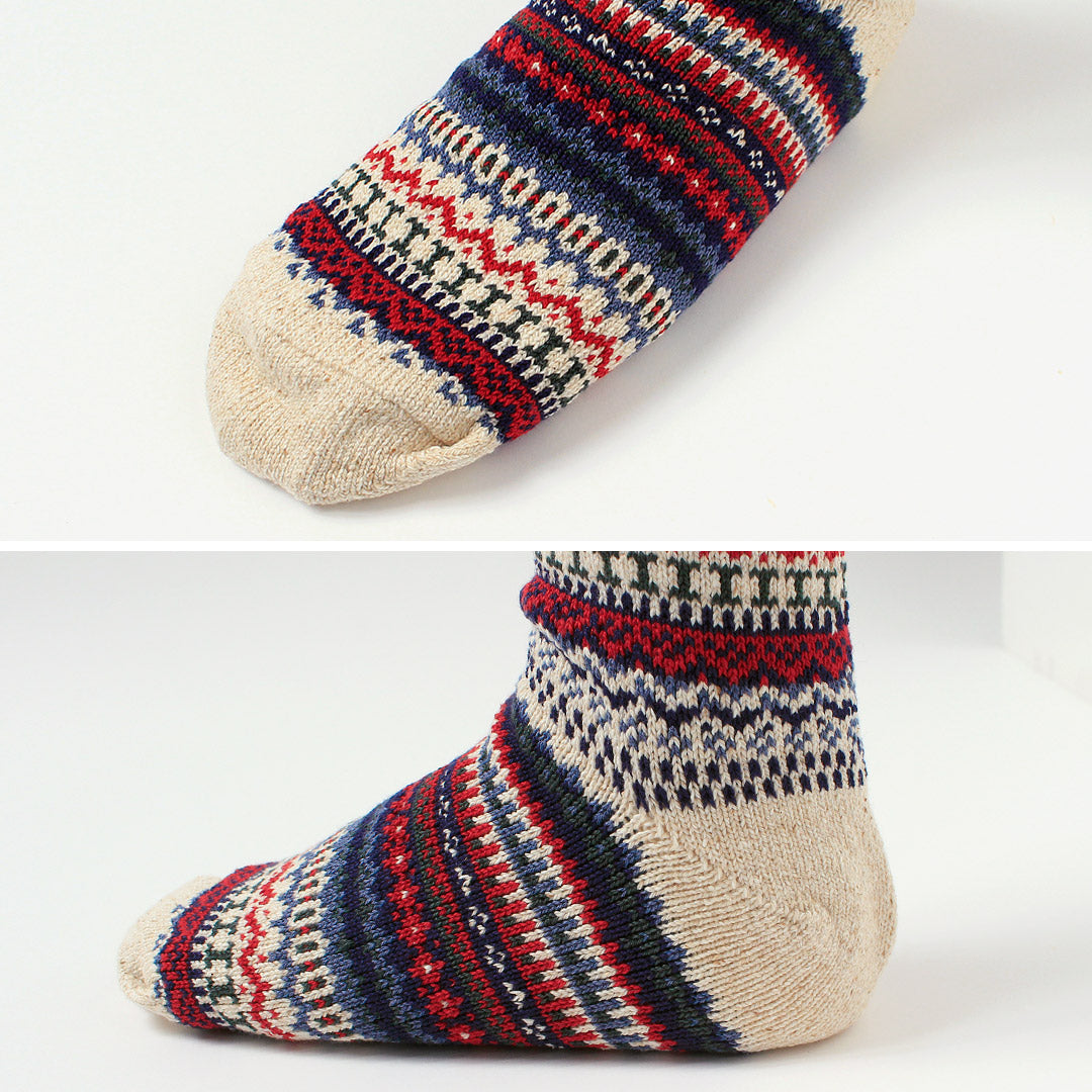 ROTOTO / Calcetines Estampado Nórdico