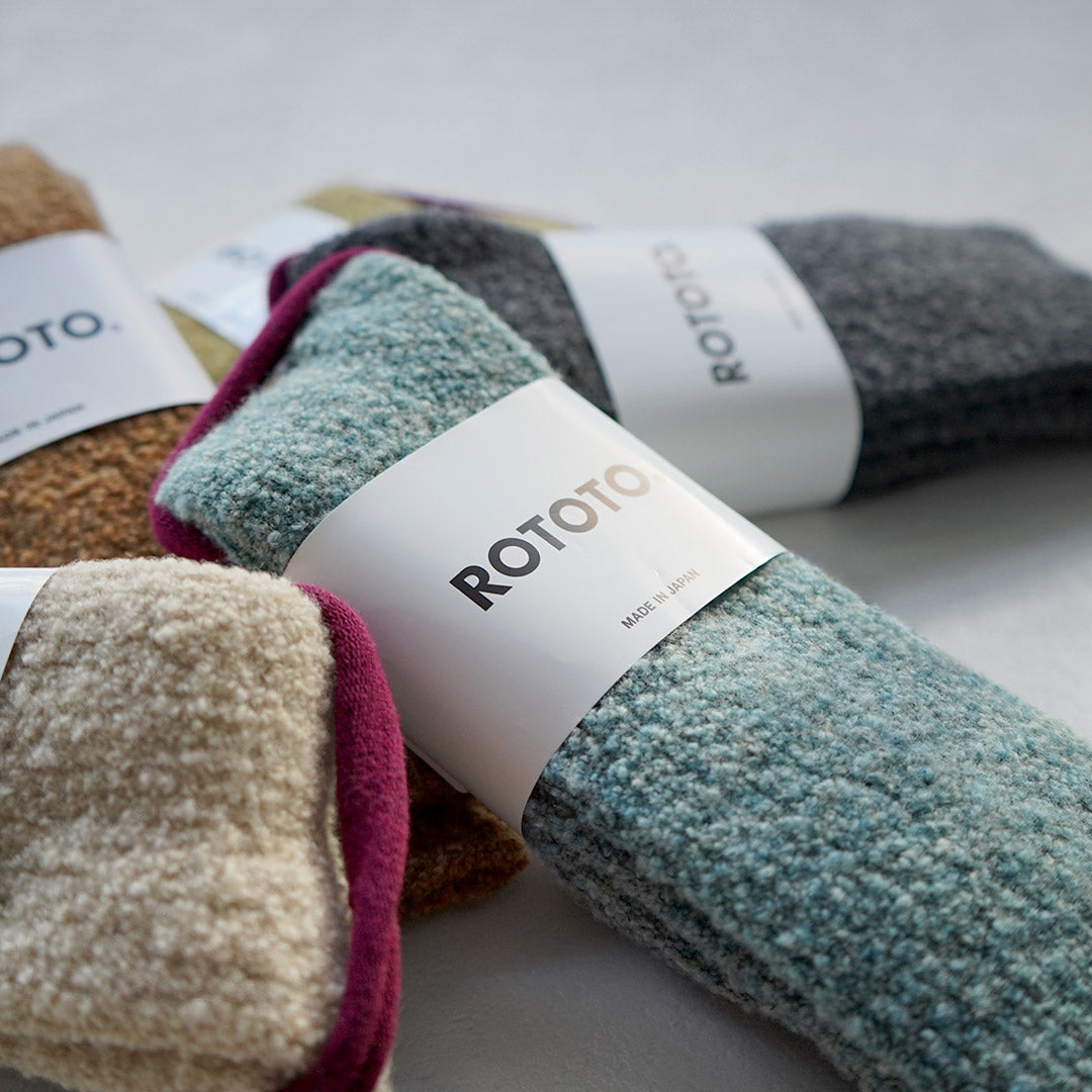 ROTOTO / Calcetines Merino Boucle