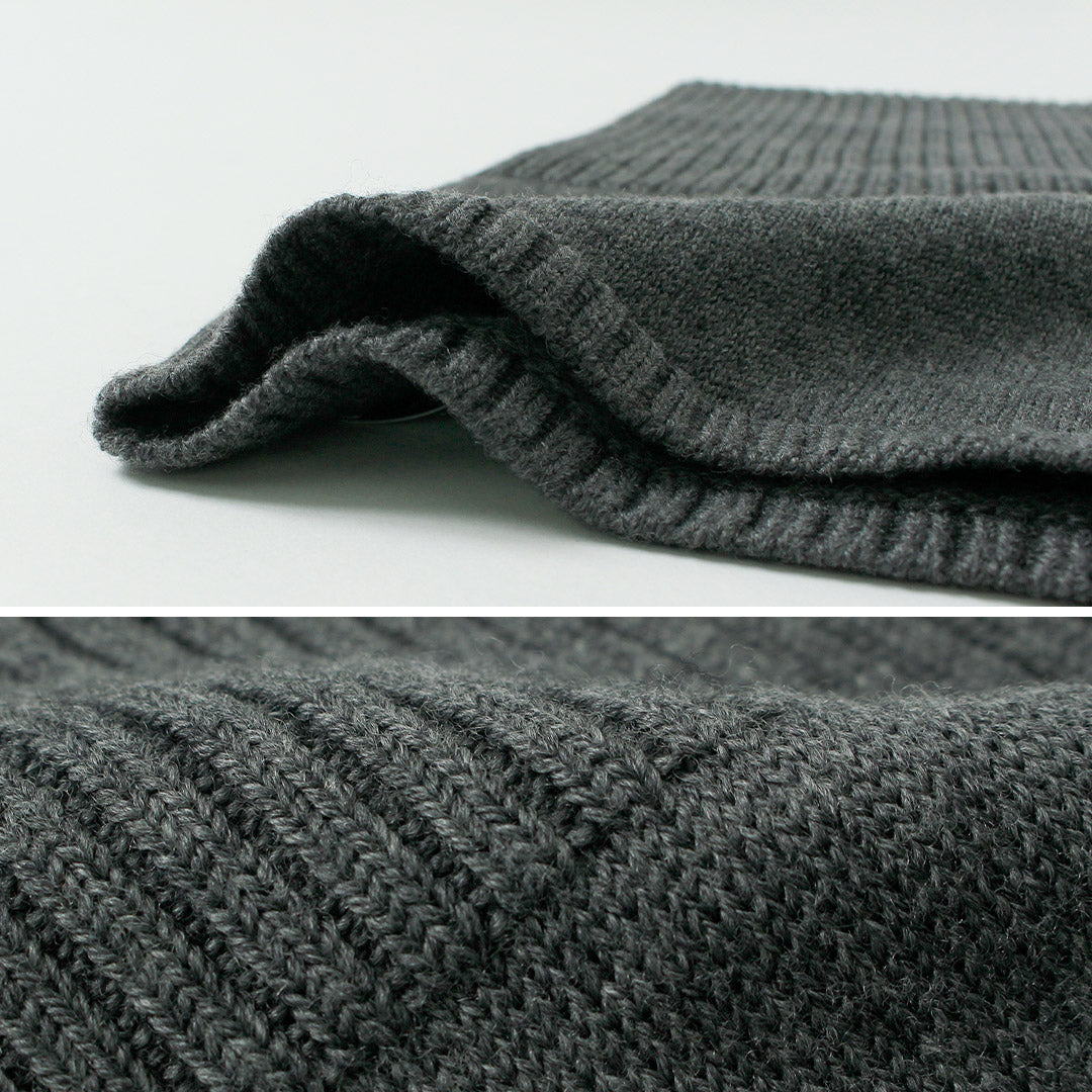 ROTOTO / Redecilla sin costuras de merino extrafino