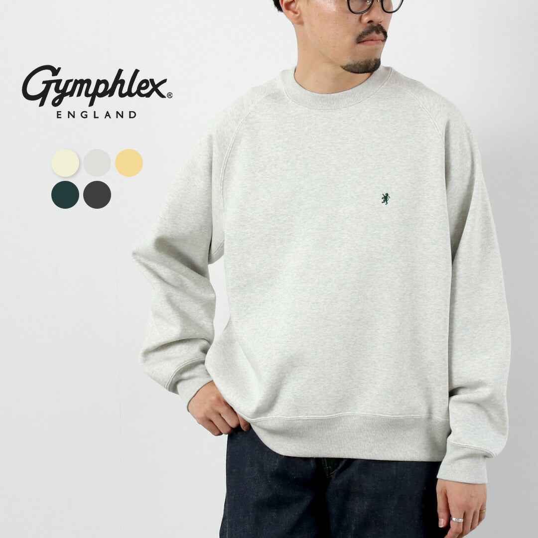 GYMPHLEX / 摆袖圆领套头运动衫