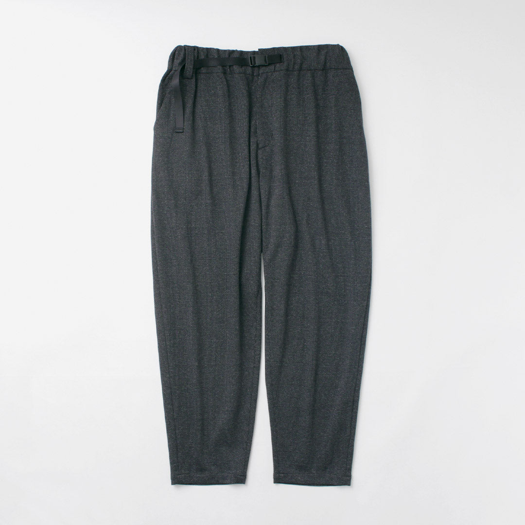 WHITE ALPINIERING / Pantalon Sarouel Glen Check