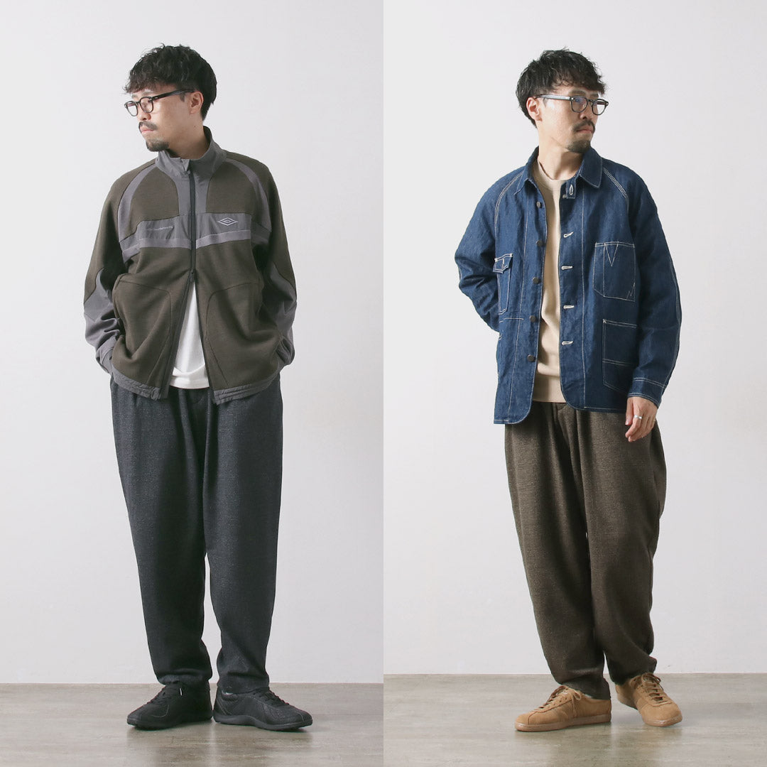 WHITE ALPINIERING / Pantalon Sarouel Glen Check