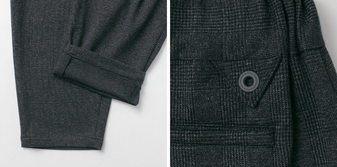 WHITE ALPINIERING / Pantalon Sarouel Glen Check