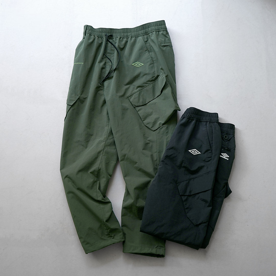白色 MOUNTAINEERING / UMBRO 合作休閒工裝褲