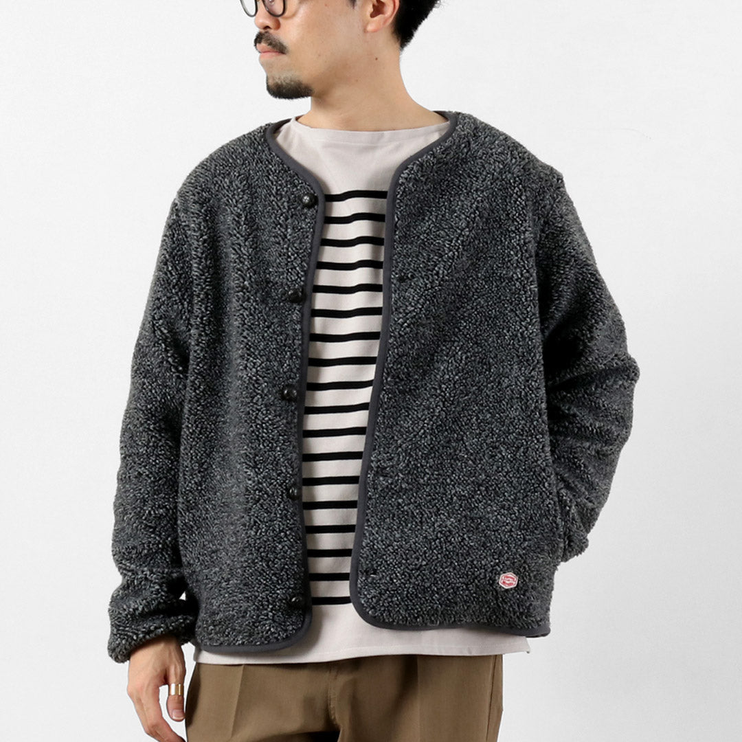 VINCENT ET MIREILLE / Boa Cardigan Carreaux