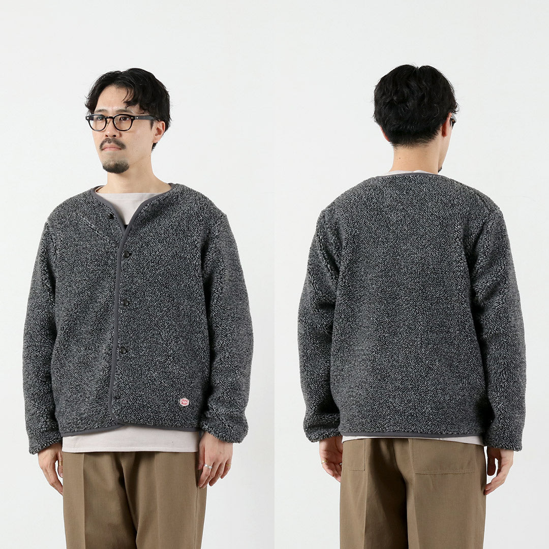 VINCENT ET MIREILLE / Boa Cardigan Carreaux