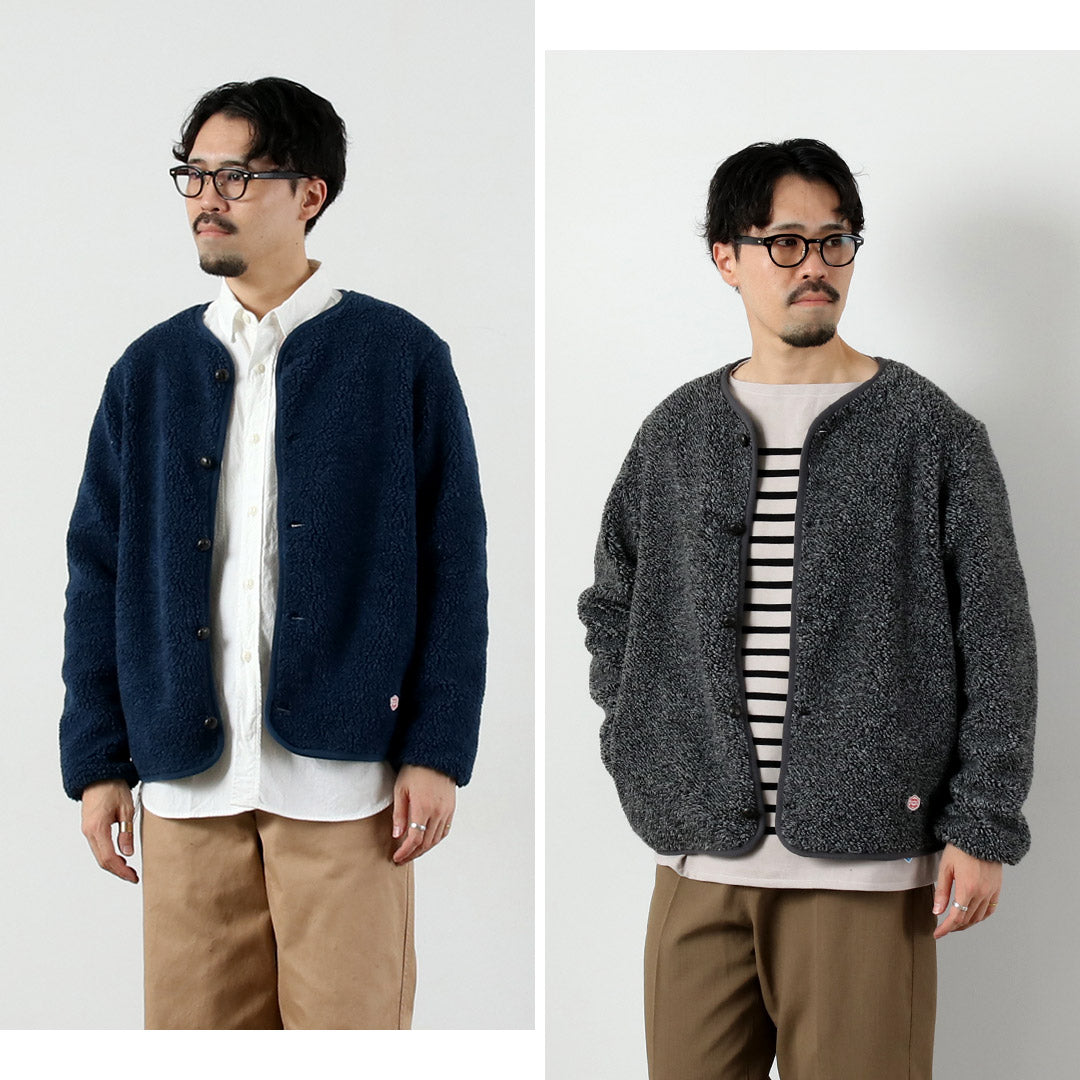VINCENT ET MIREILLE / Boa Cardigan Carreaux