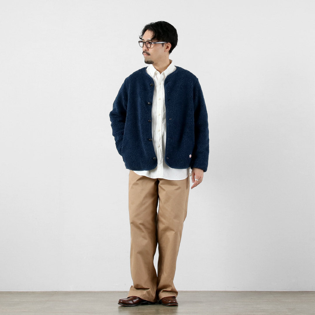 VINCENT ET MIREILLE / Boa Cardigan Carreaux
