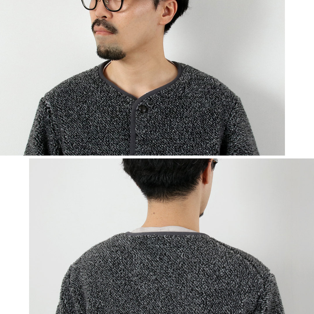 VINCENT ET MIREILLE / Boa Cardigan Carreaux