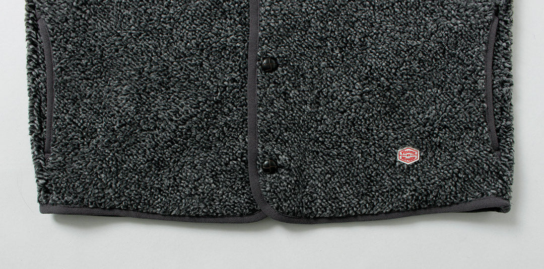 VINCENT ET MIREILLE / Boa Cardigan Carreaux