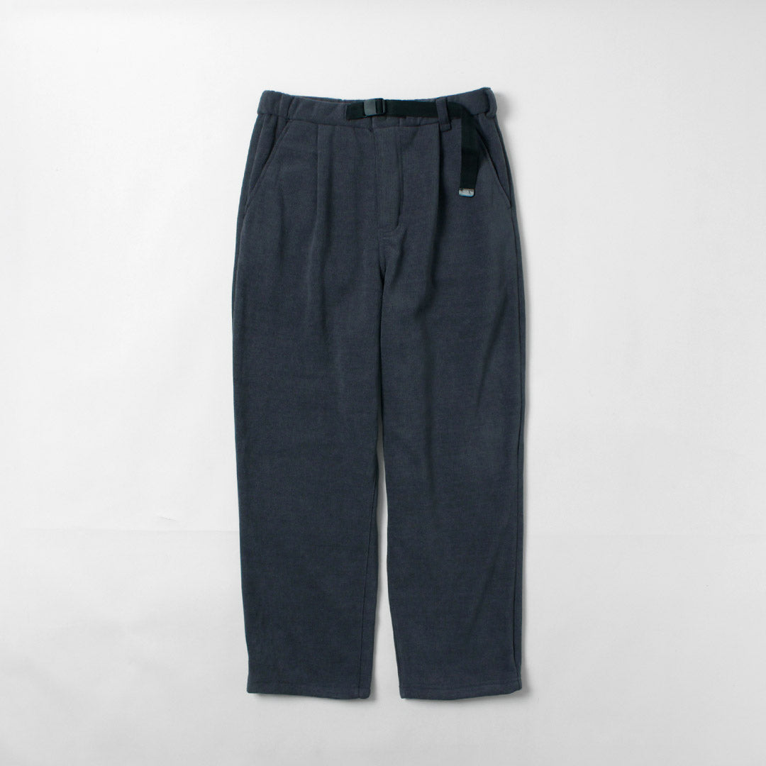 THOUSAND MILE / Pantalón tejido polar con cinturón