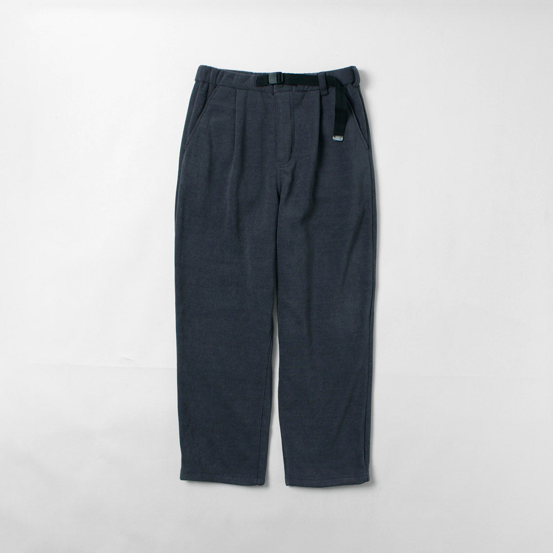 THOUSAND MILE / Pantalón tejido polar con cinturón