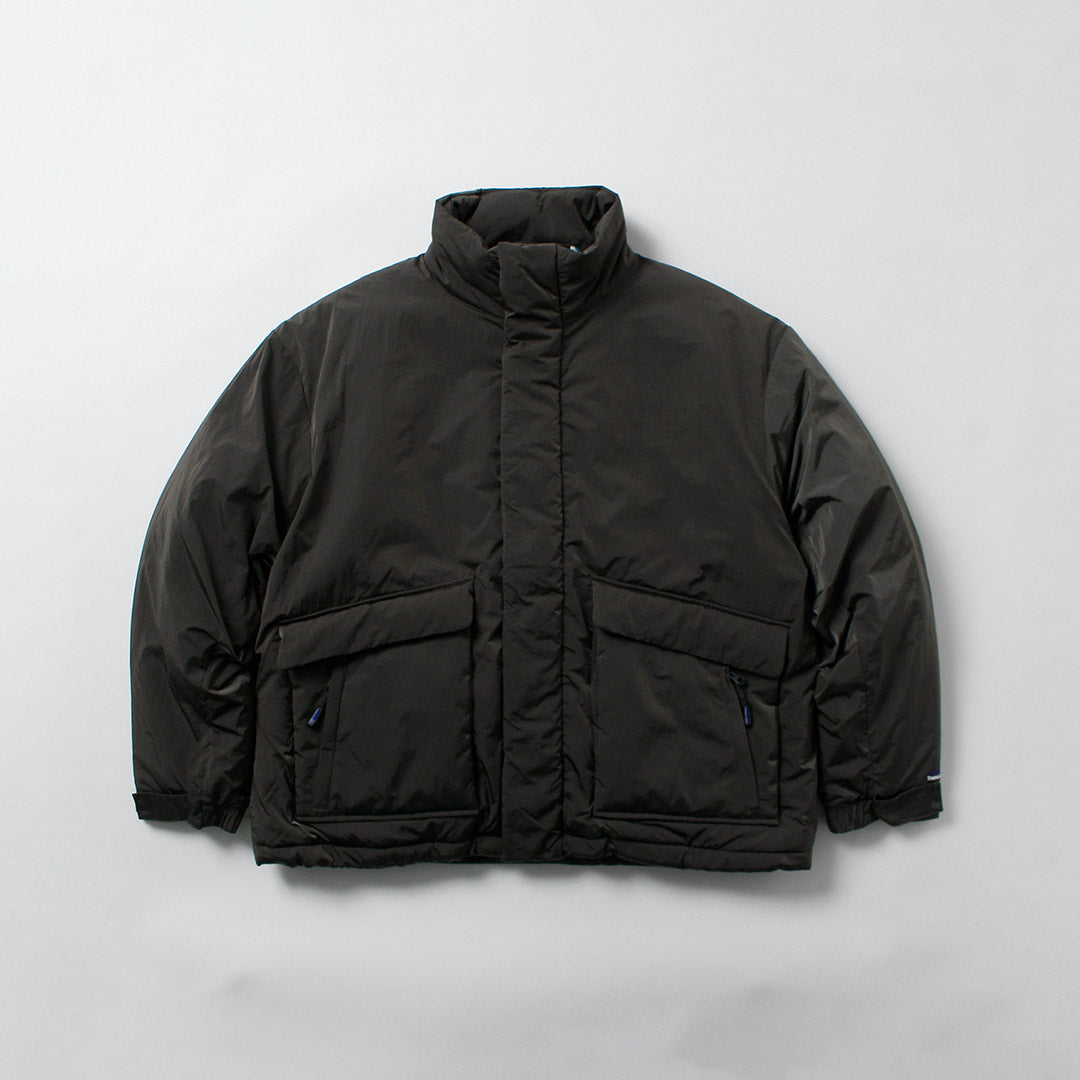 THOUSAND MILE / Veste en nylon ombre rembourrée à col montant