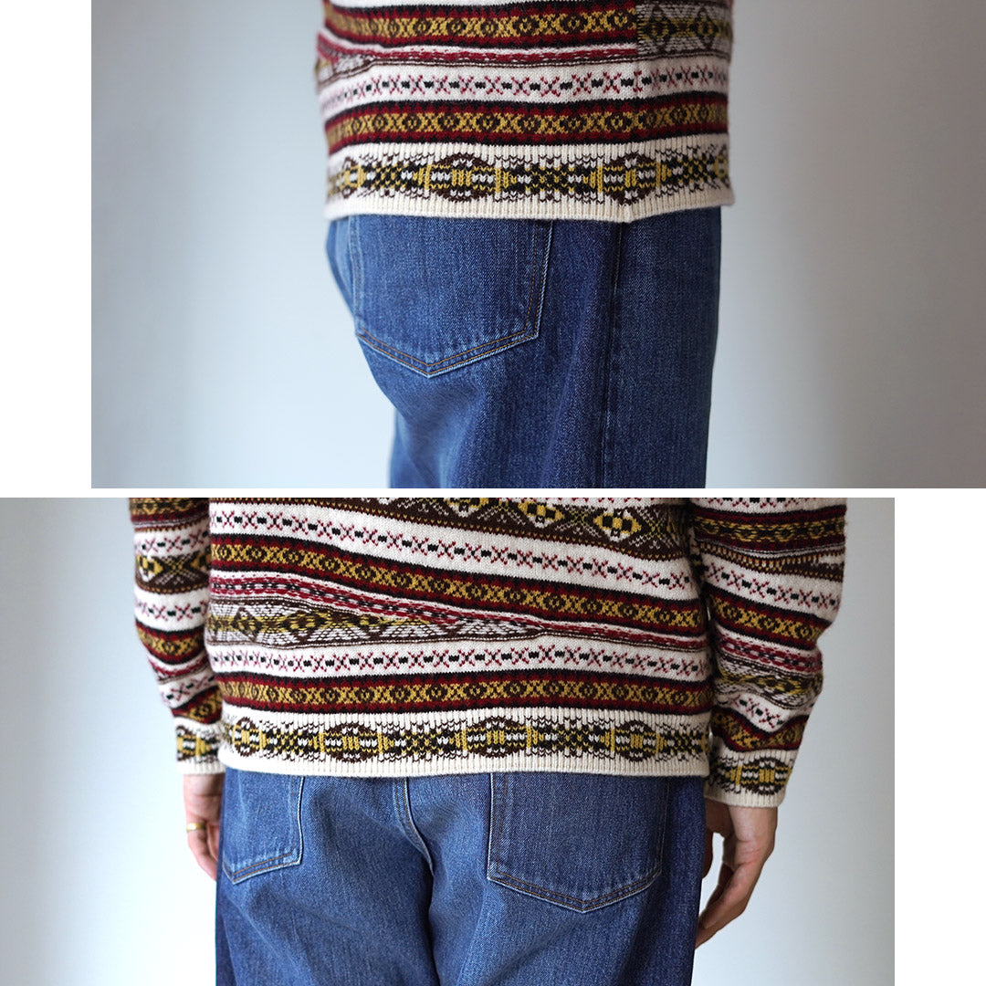 COOHEM / Jersey de punto Crazy Fair Isle
