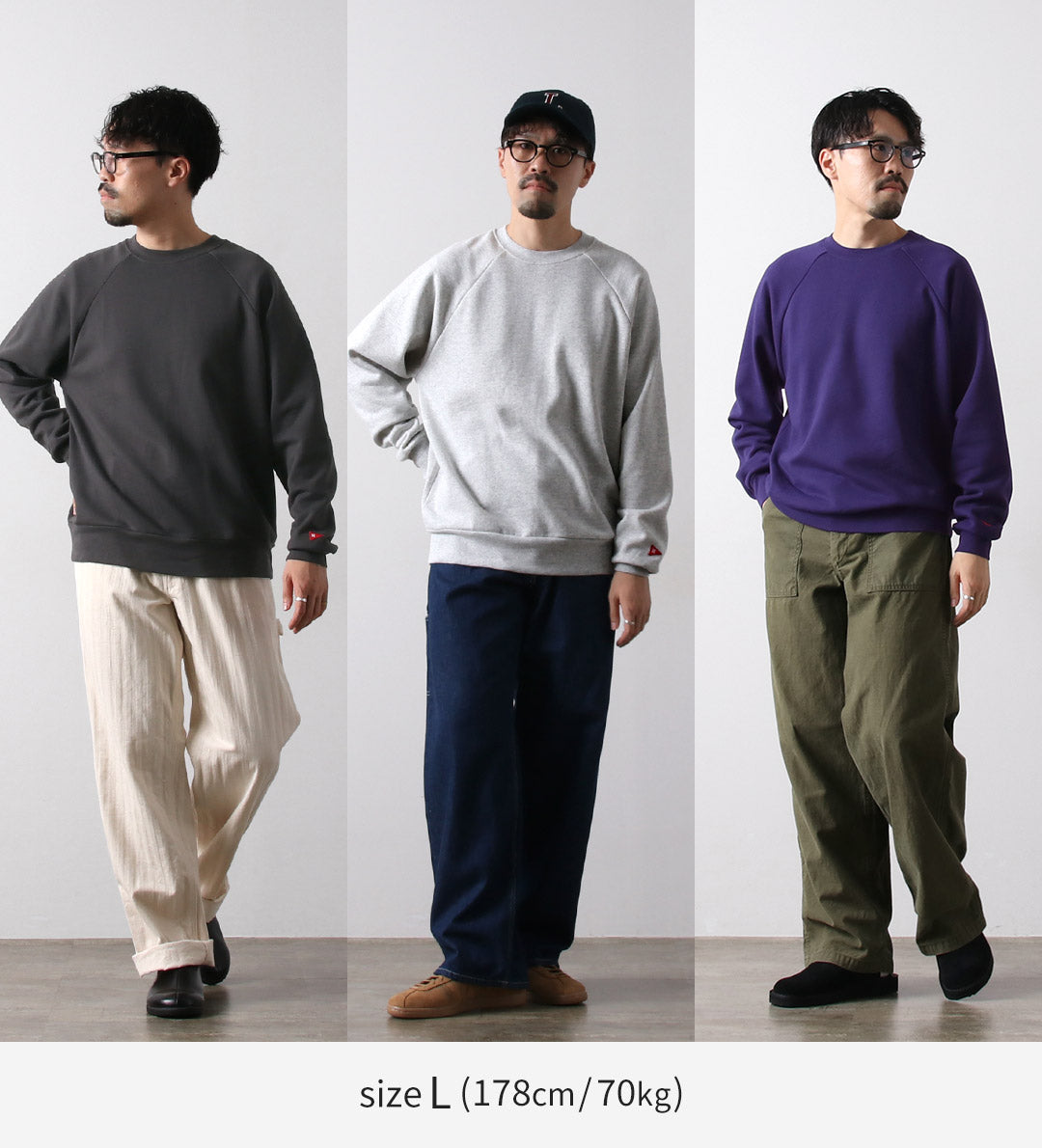 HEALTHKNIT / Sudadera clásica con cuello redondo