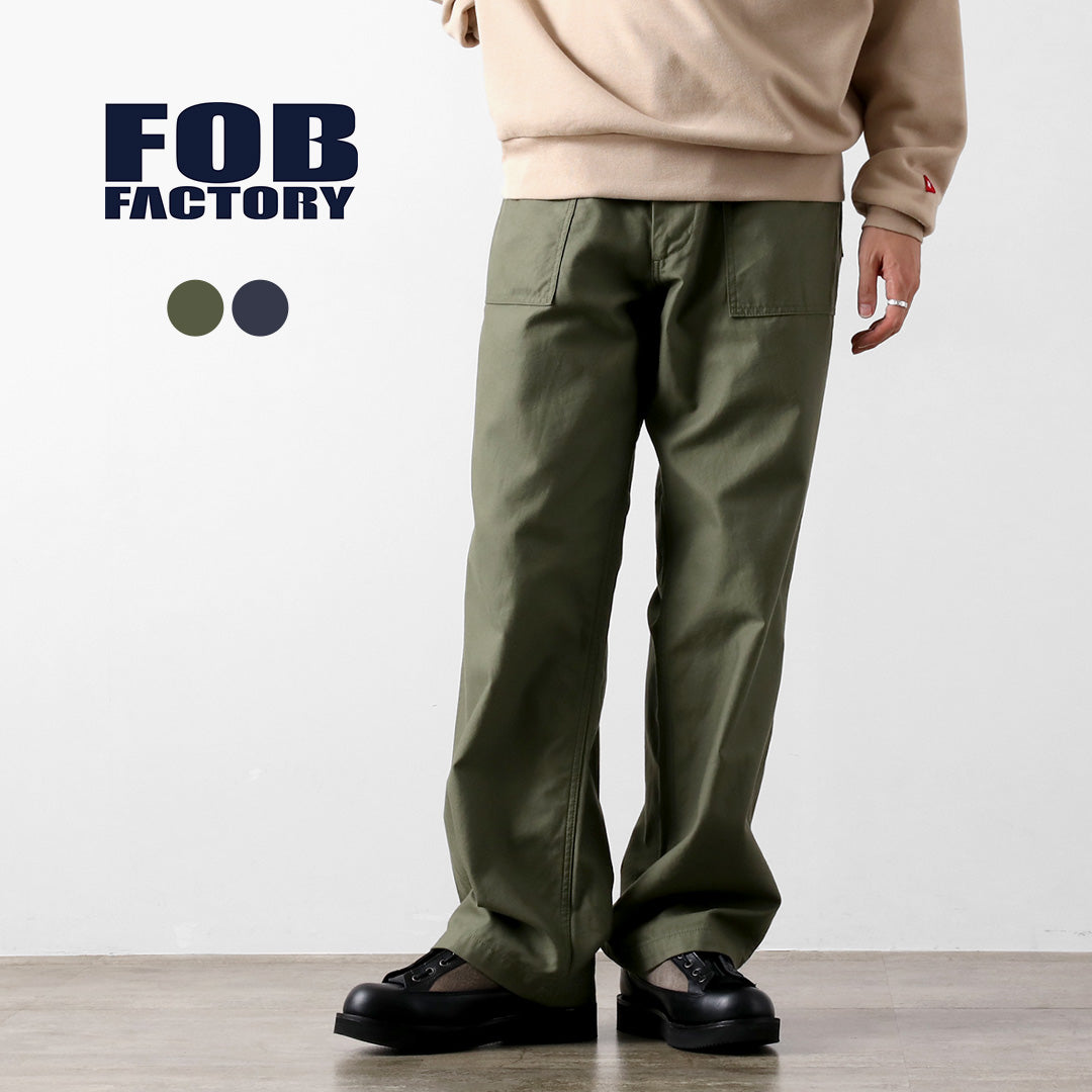 FOB FACTORY / F0540 Pantalon Boulanger Type 2