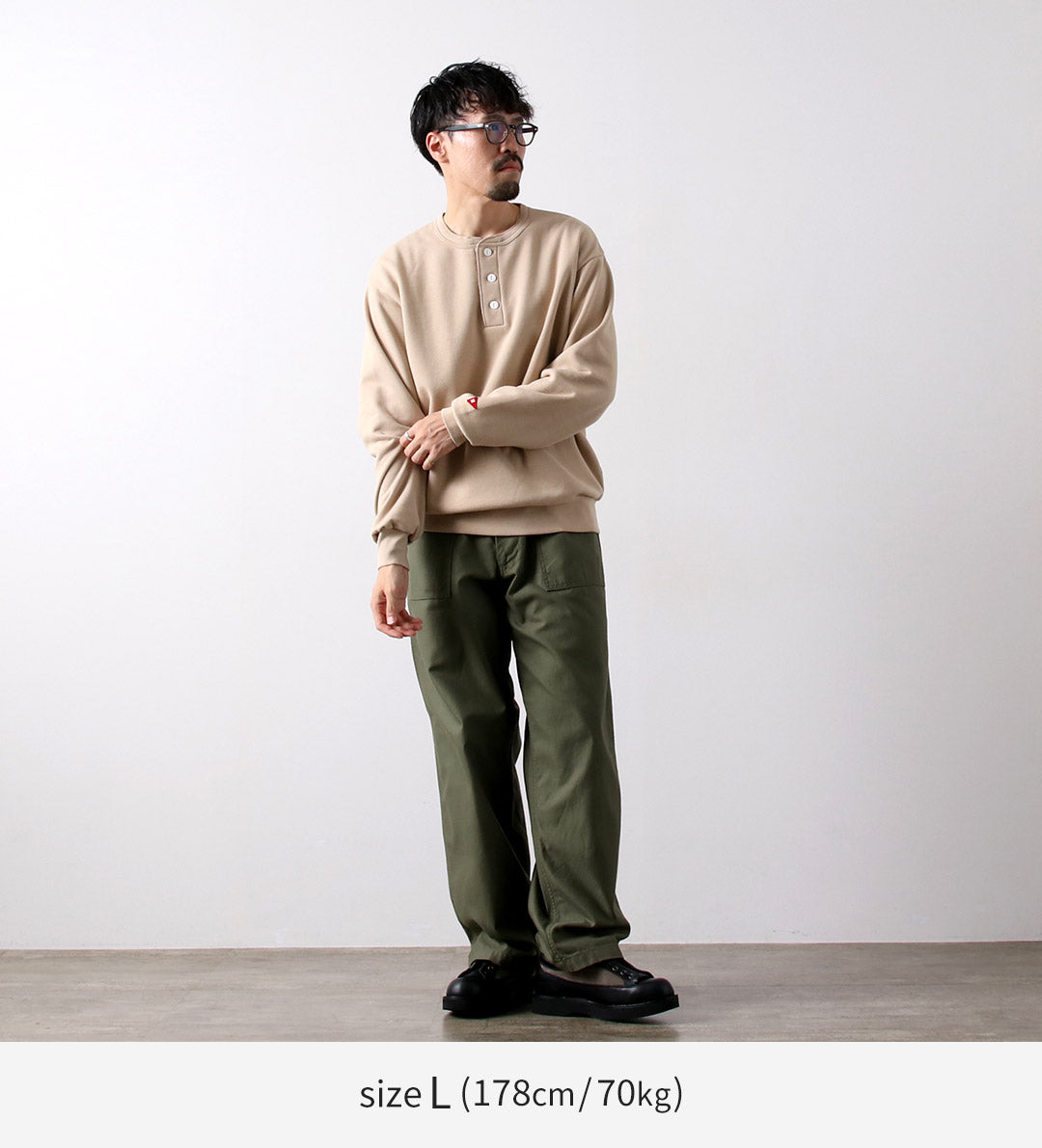 FOB FACTORY / F0540 Pantalon Boulanger Type 2
