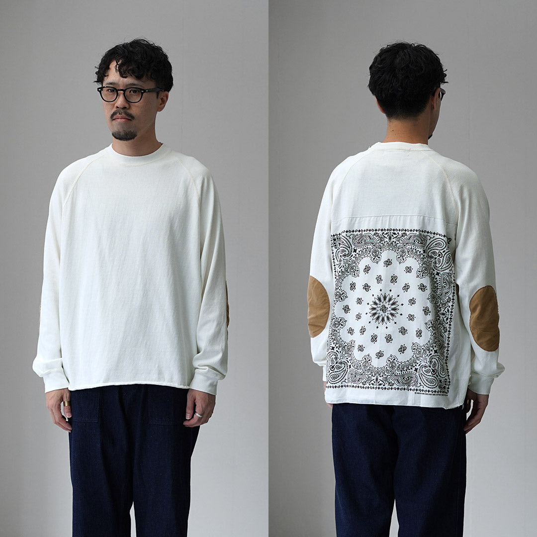 REMI RELIEF / T-shirt à manches longues avec patch coude en jersey 8/- traité SP (Bandana)