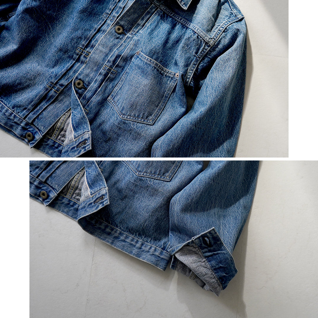 REMI RELIEF / Veste en jean d'occasion modèle WWII 12oz