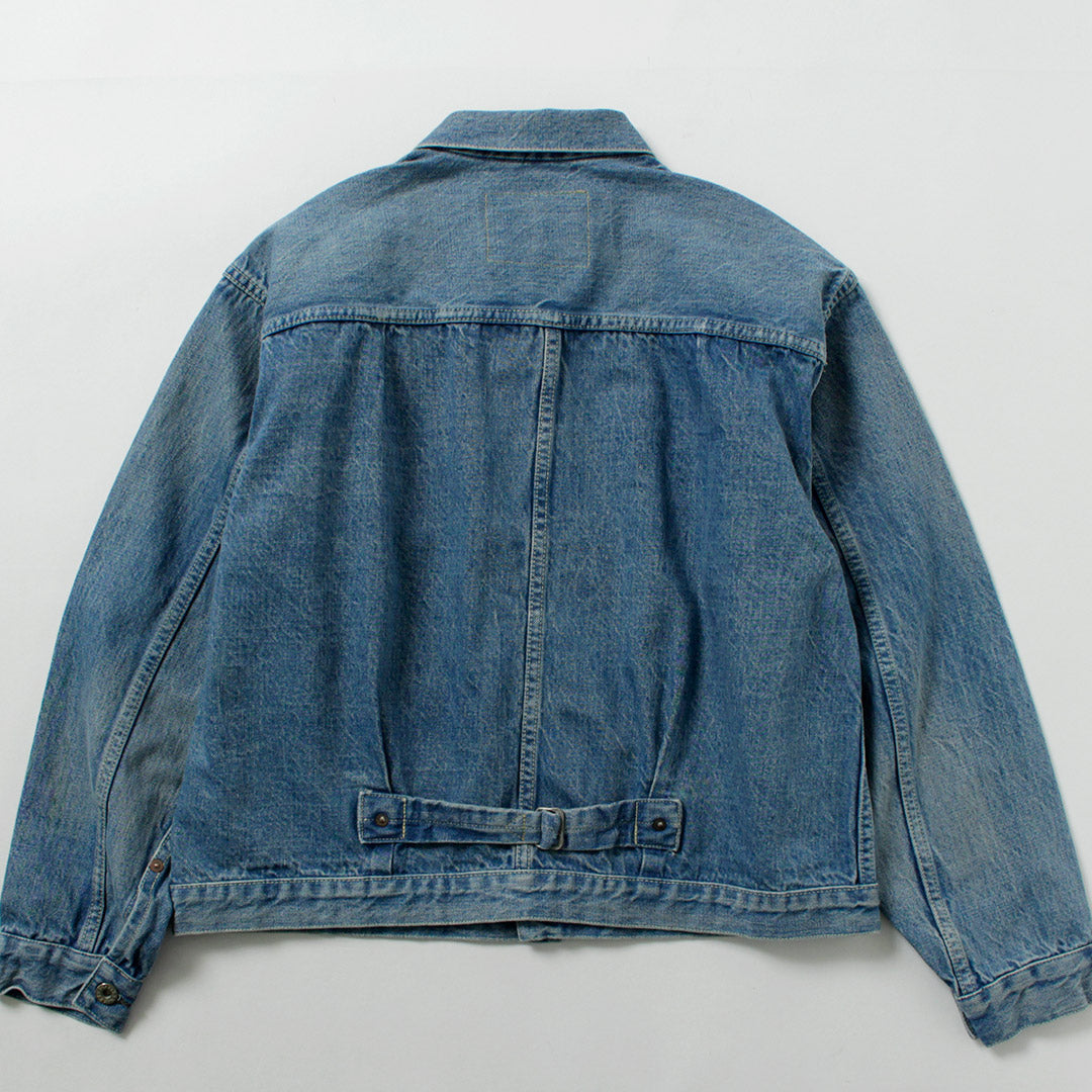 REMI RELIEF / Veste en jean d'occasion modèle WWII 12oz