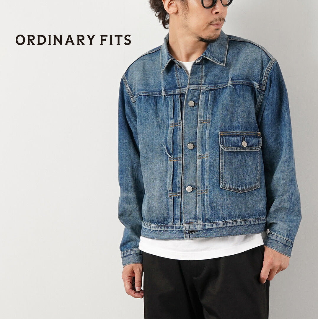 ORDINARY FITS / 1st Type Used-Wash 12oz Denim Jacket, 2026 Model