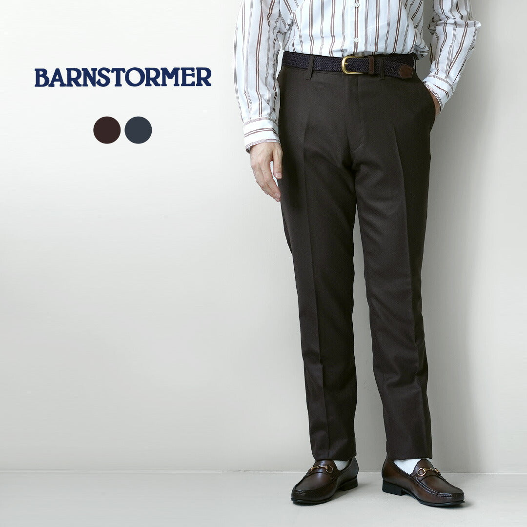 BARNSTORMER / 薩克森法蘭絨平前褲