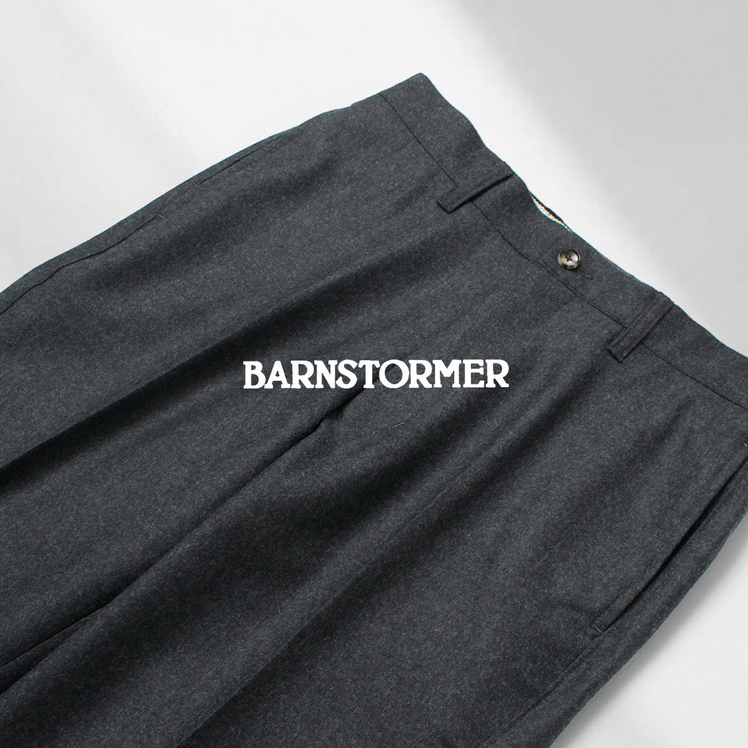 BARNSTORMER / 薩克森法蘭絨平前褲