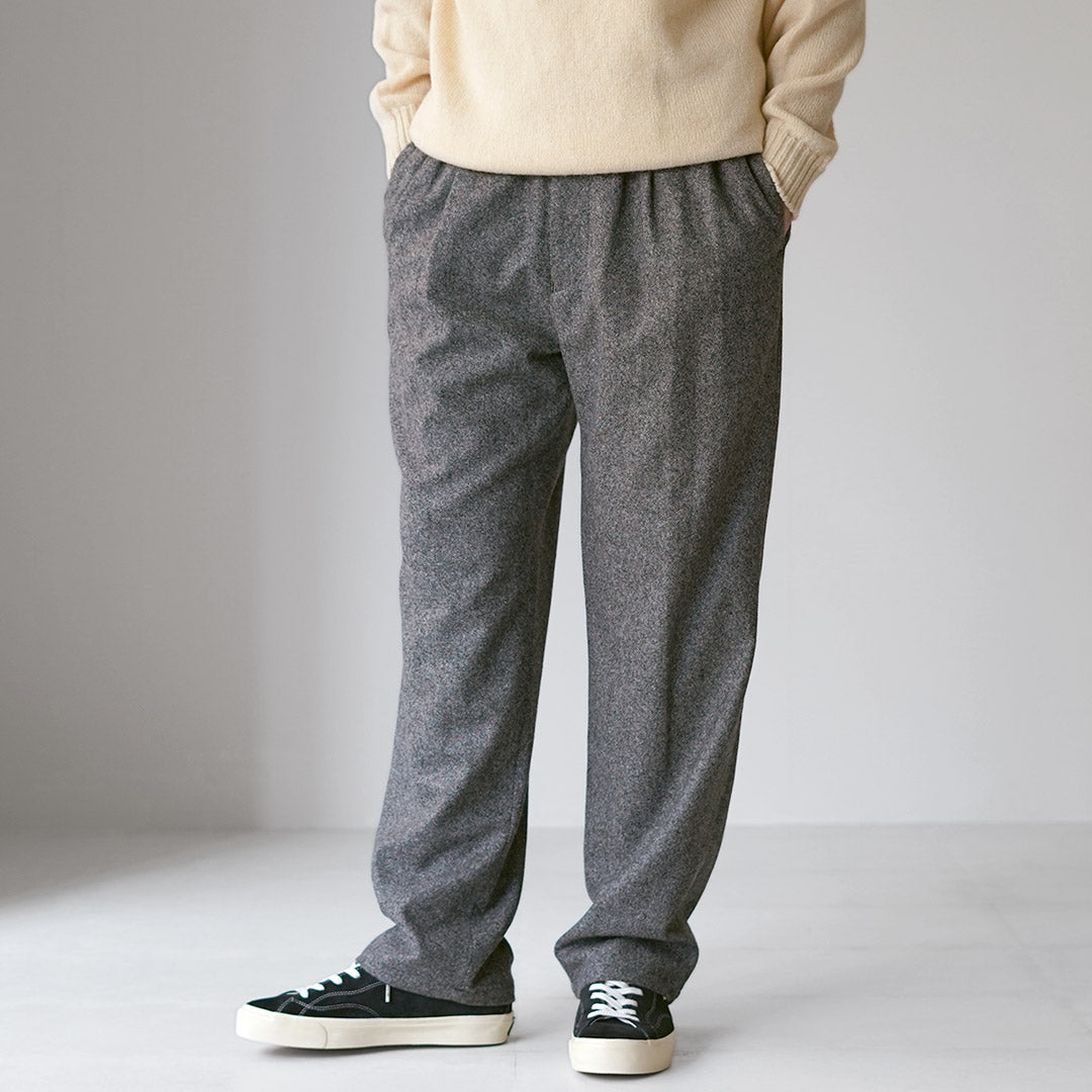 FANTASTICDAYS / Pantalon facile en tweedy en laine de polyester recyclé