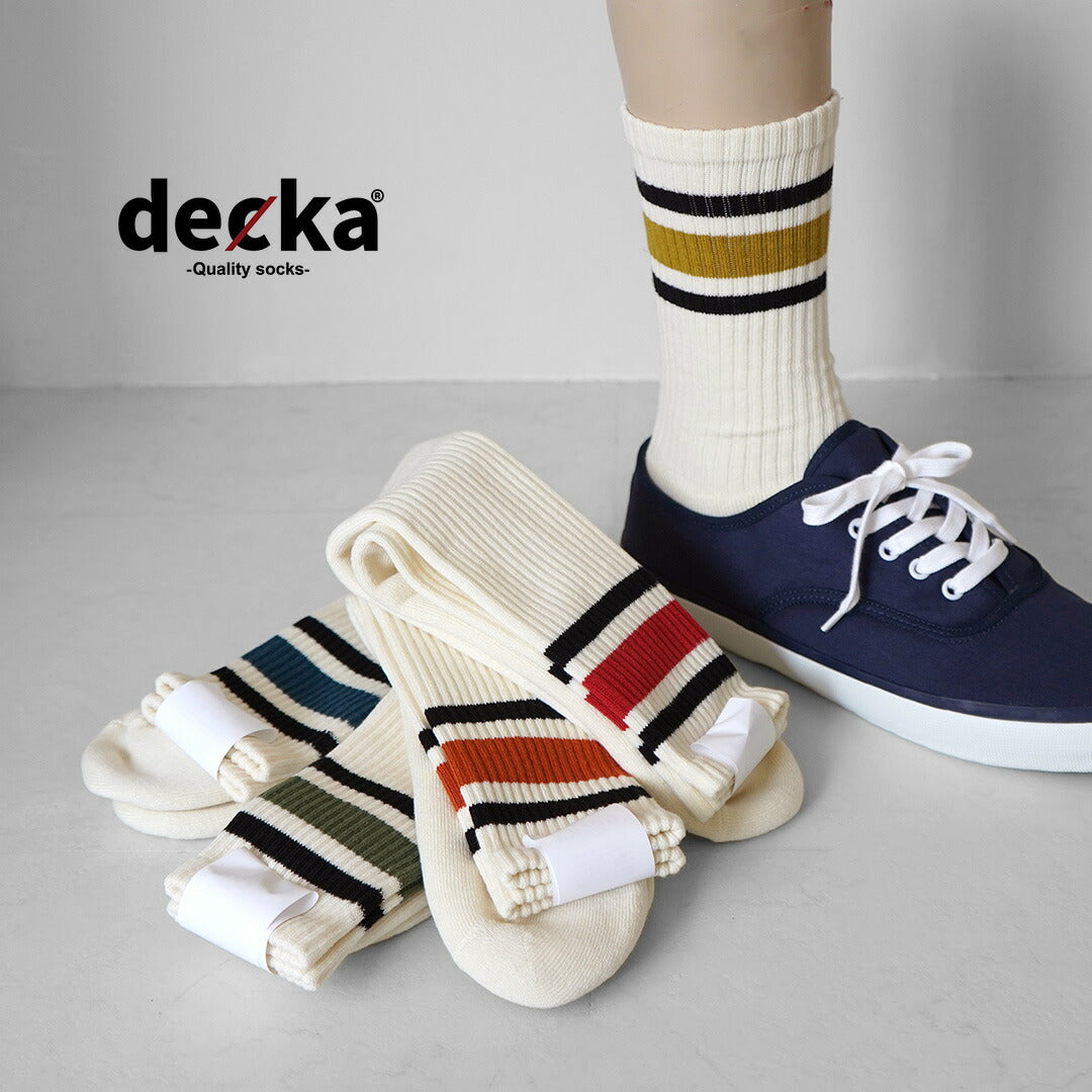 DECKA 优质袜子 / 80 年代溜冰鞋袜子