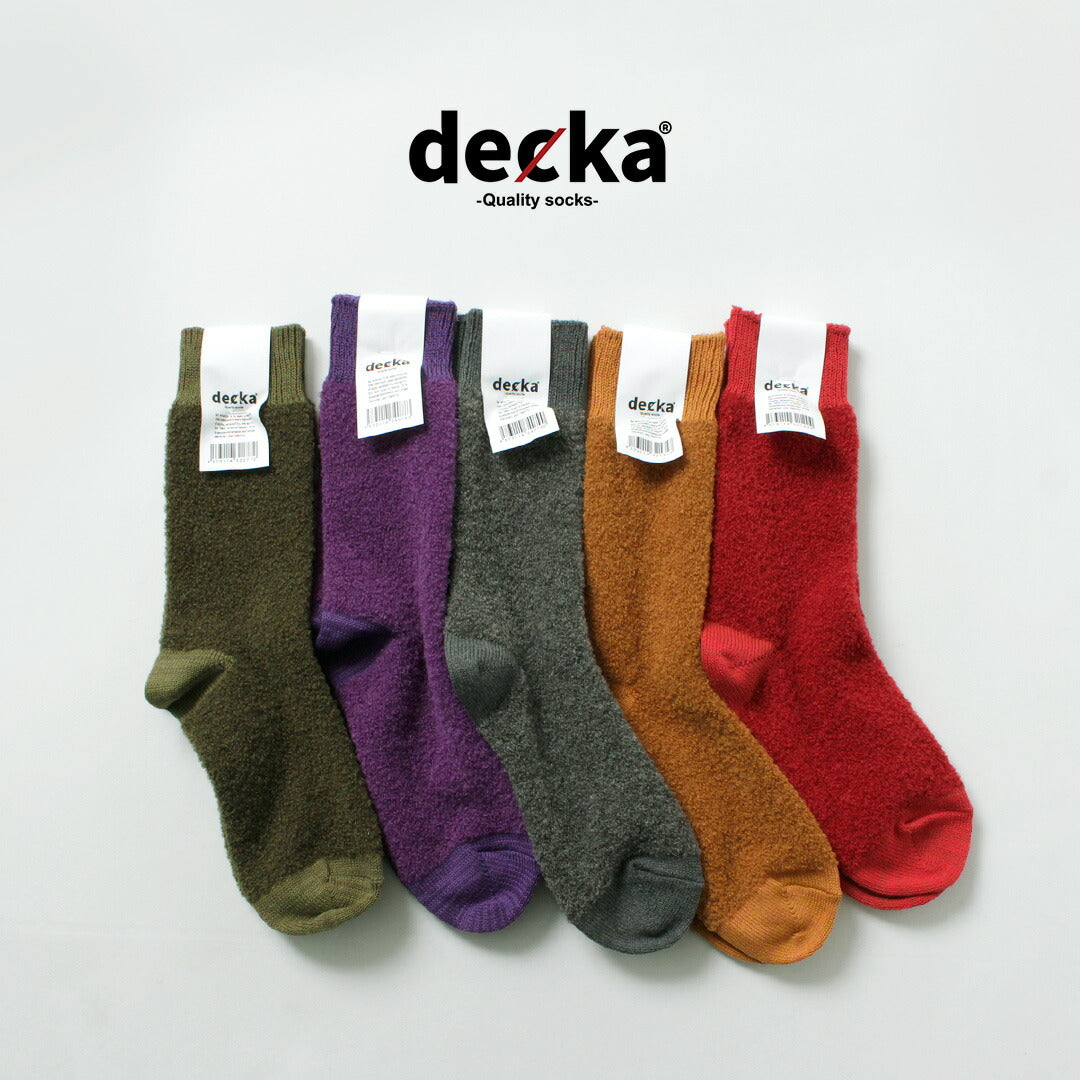 CHAUSSETTES DE QUALITÉ DECKA / Chaussettes bébé alpaga et laine mérinos