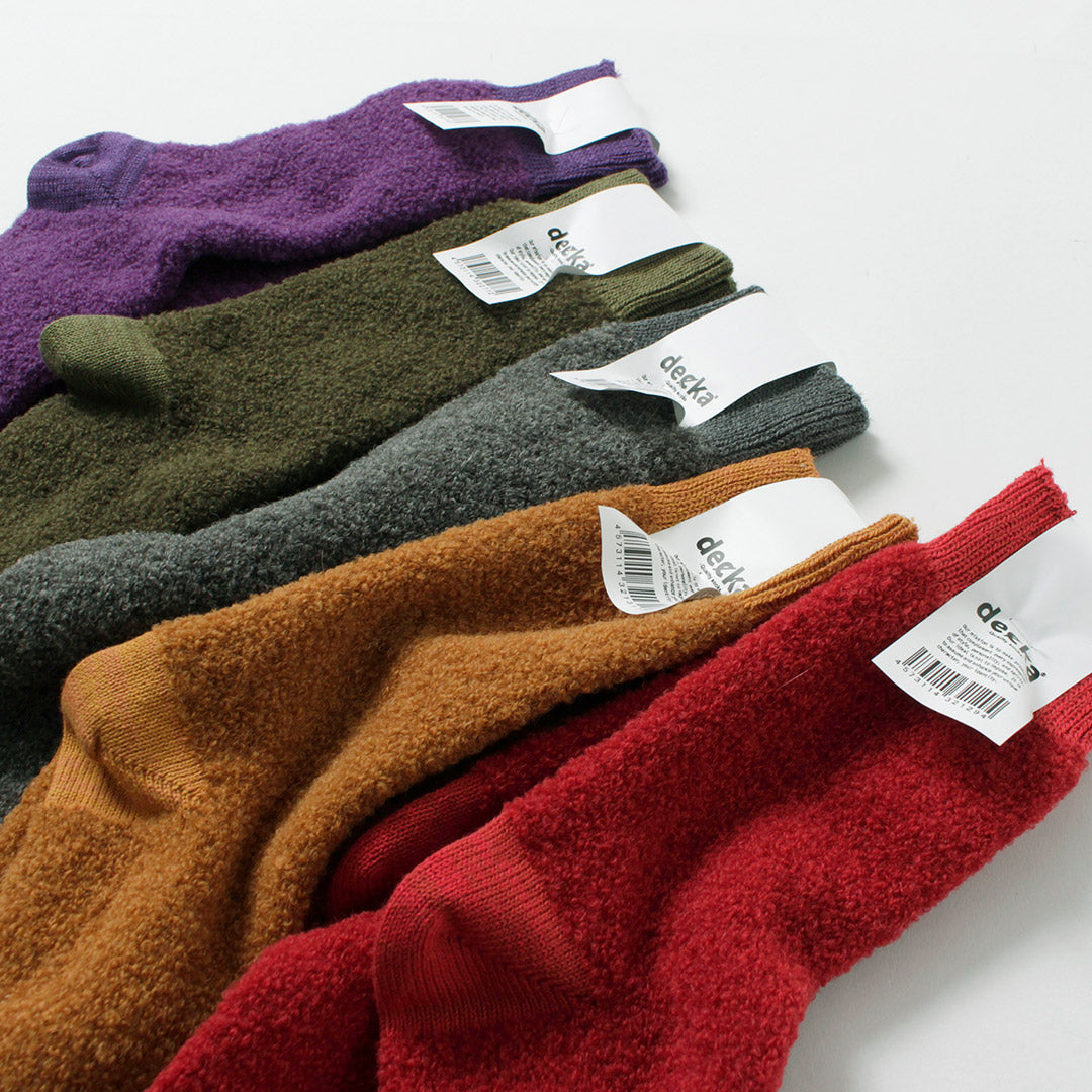 CHAUSSETTES DE QUALITÉ DECKA / Chaussettes bébé alpaga et laine mérinos