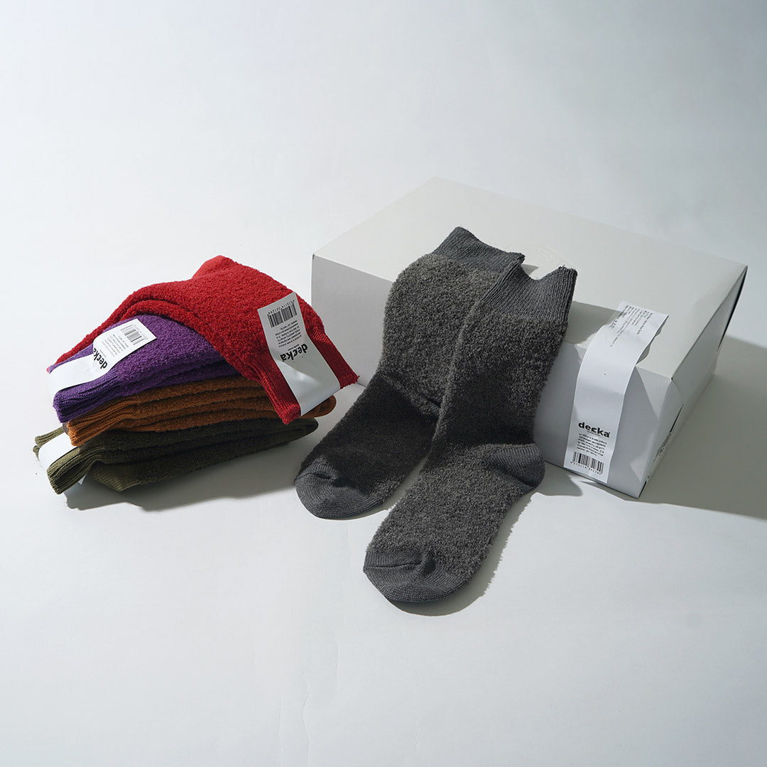 CHAUSSETTES DE QUALITÉ DECKA / Chaussettes bébé alpaga et laine mérinos