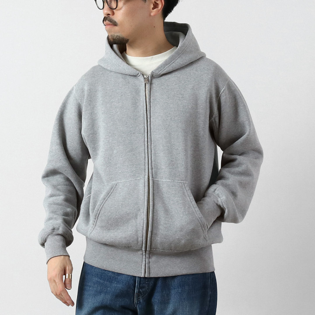 GRANGES / Sweat à capuche zippé Cozun