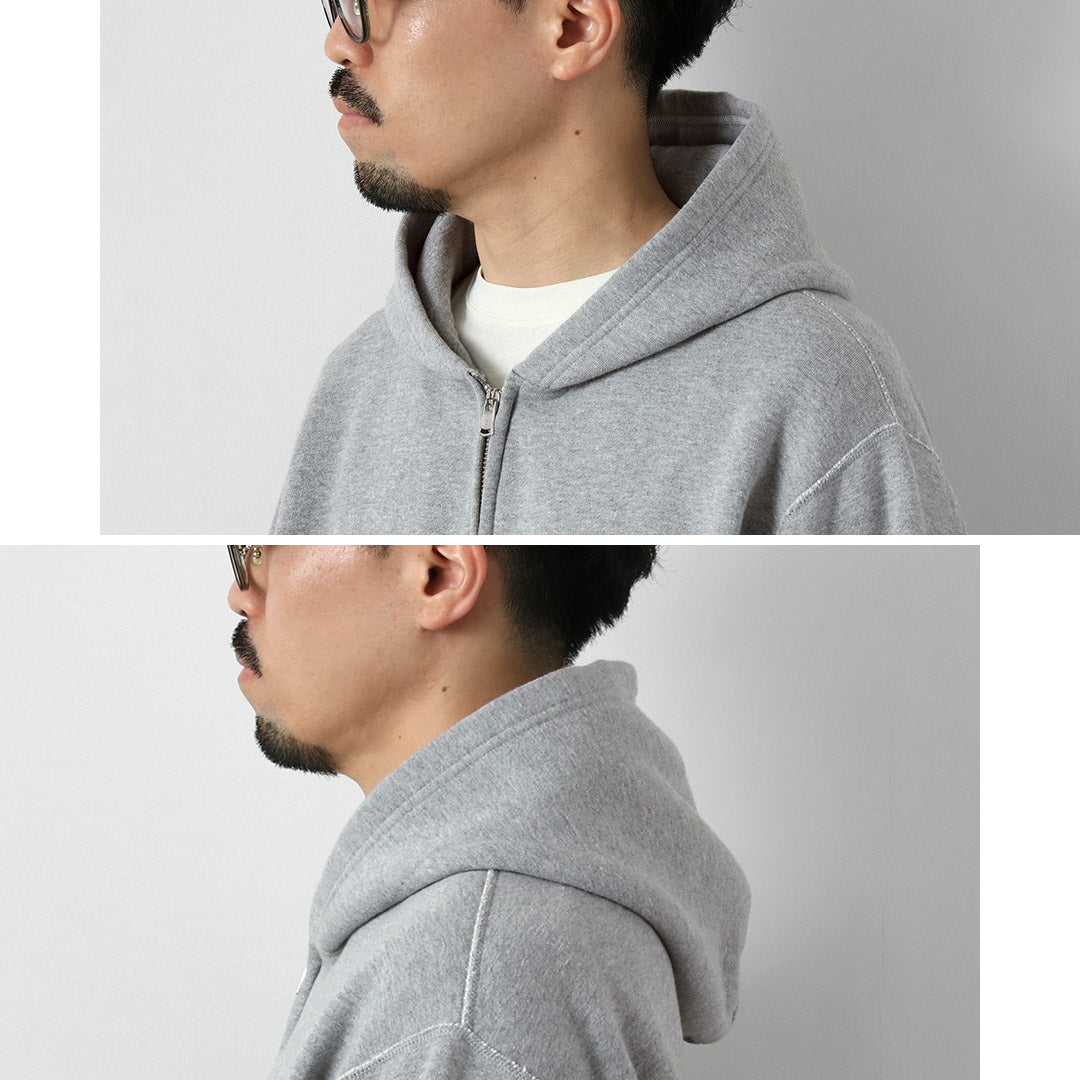 GRANGES / Sweat à capuche zippé Cozun