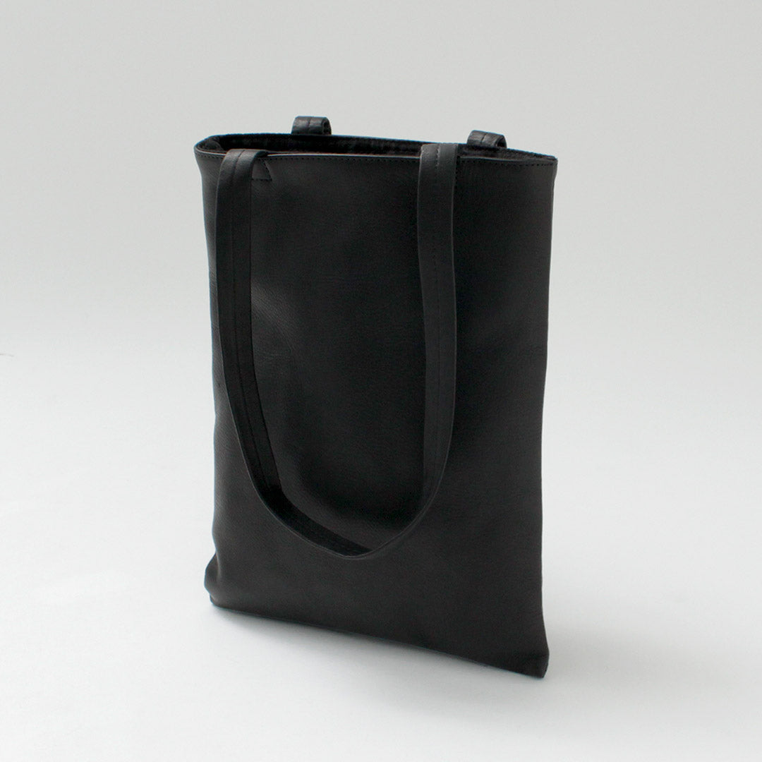 MR.OLIVE / IMPERMA-LEATHER 扁平托特包 M