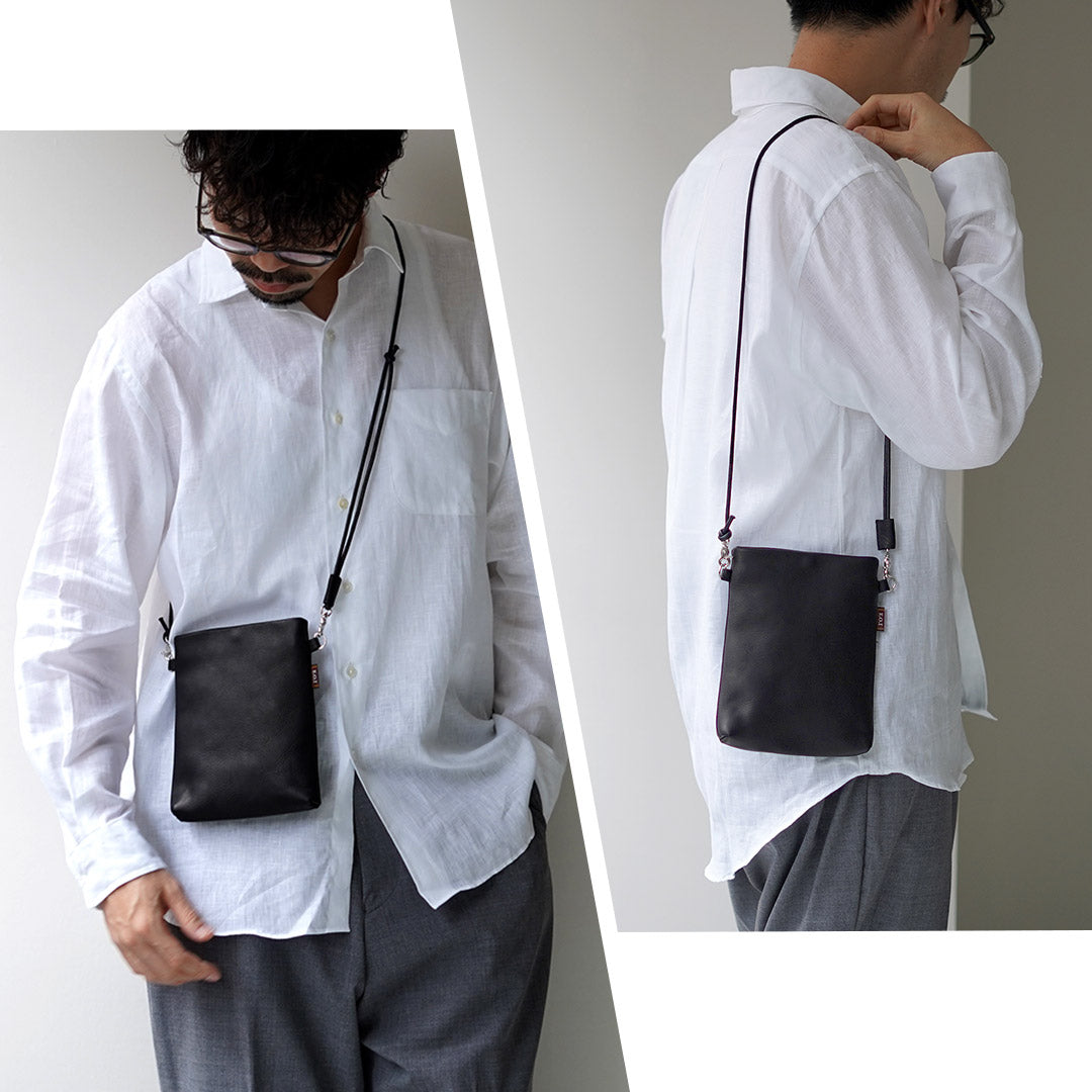 MR.OLIVE / IMPERMA-皮革 Tiny Sacoche