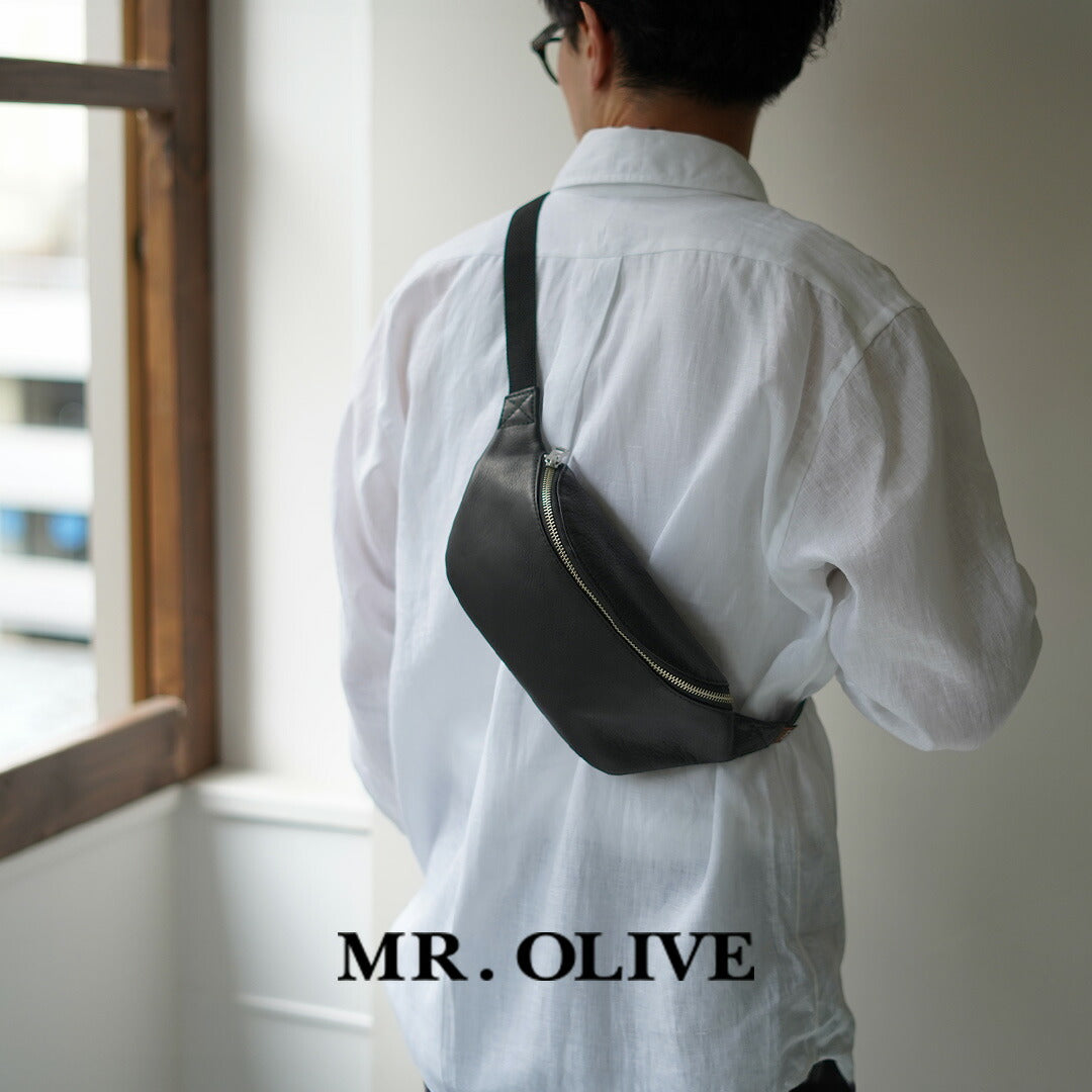 MR.OLIVE / IMPERMA-LEATHER 小号单肩包