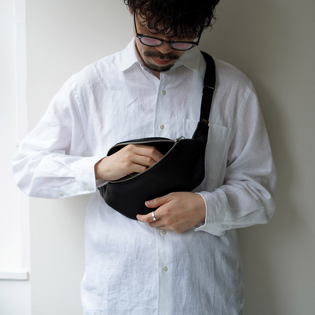 MR.OLIVE / IMPERMA-LEATHER 小号单肩包