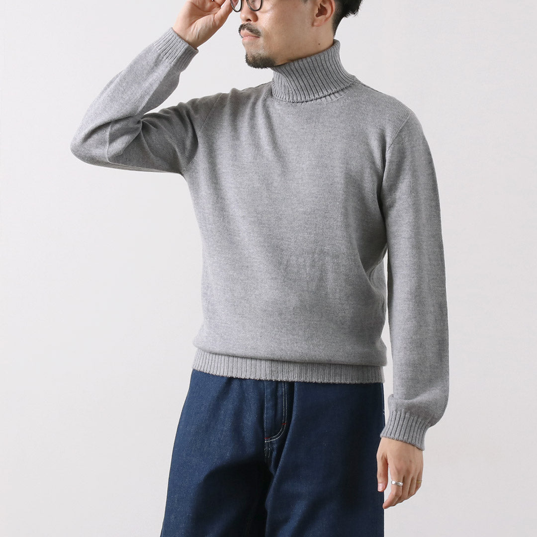RINASCENTE / 7G 이탈리안 캐시 울 터틀넥 니트