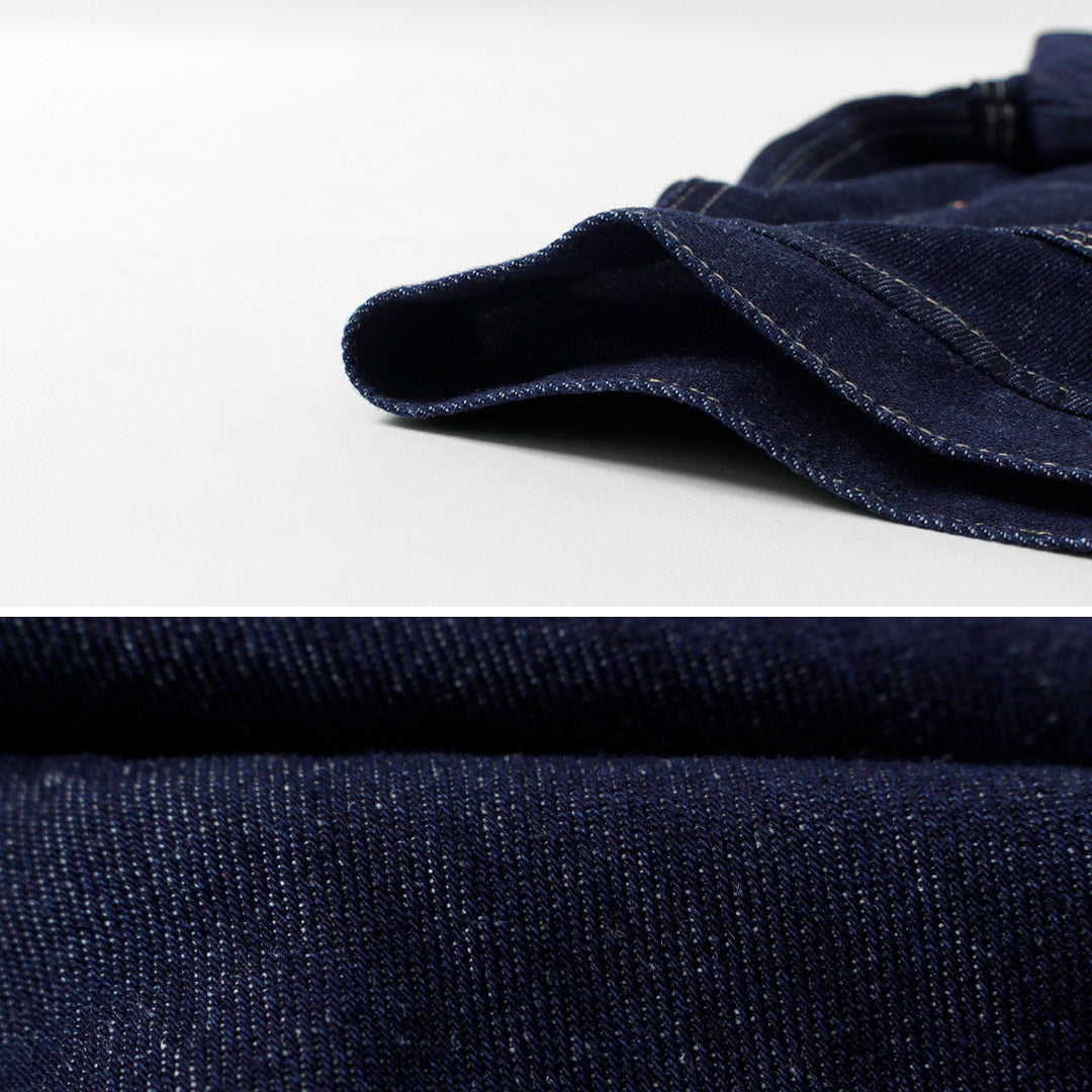 GOHEMP / Chaqueta vaquera de 3 pliegues de 9 oz