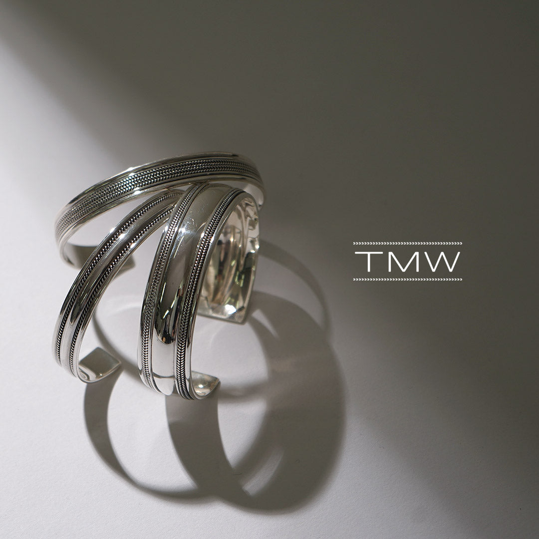 TMW / Bracelet étroit en argent sterling