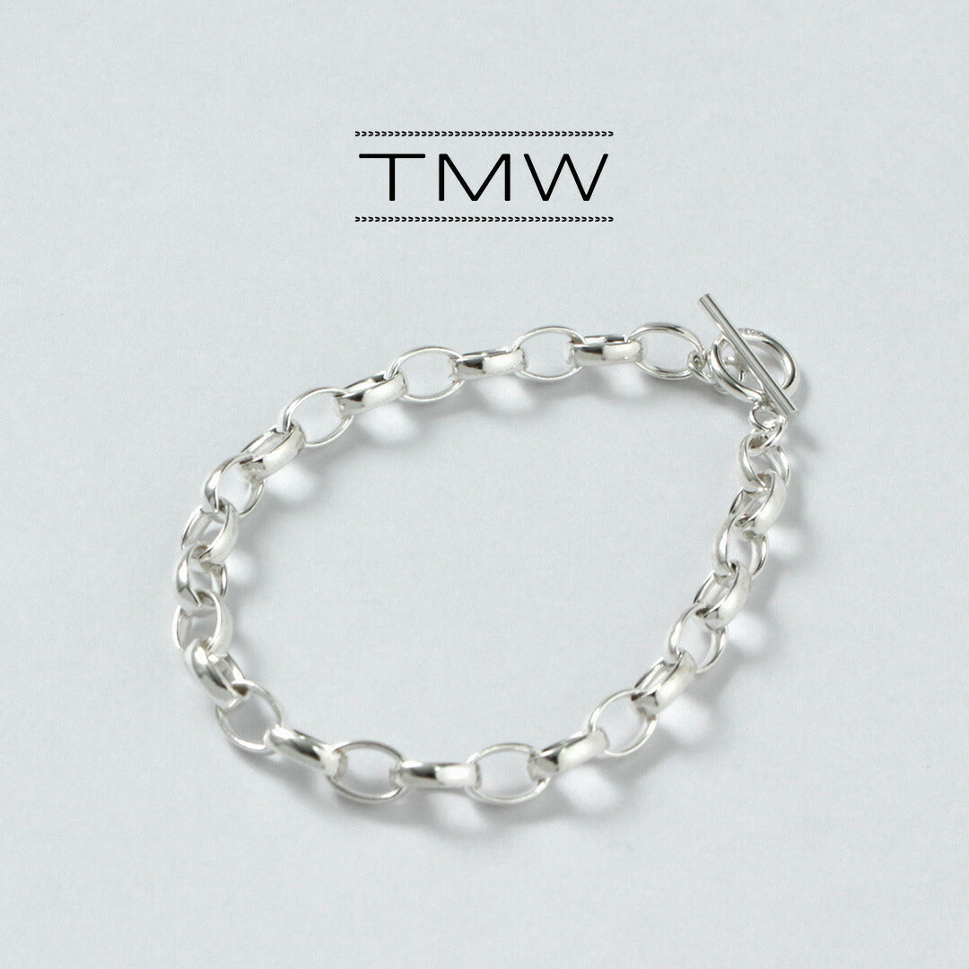 TMW / Bracelet à chaîne câblée en argent sterling
