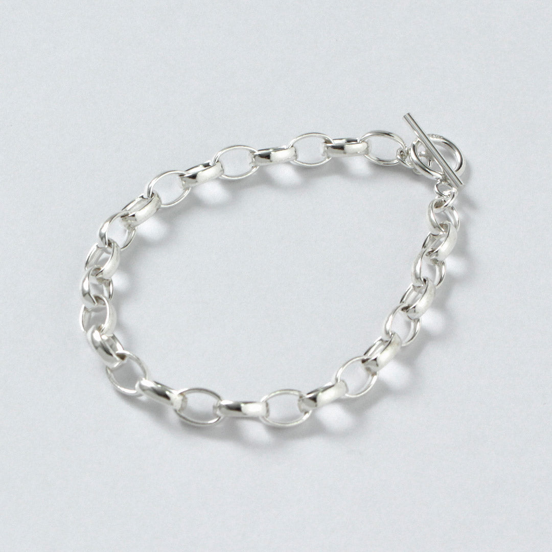 TMW / Bracelet à chaîne câblée en argent sterling
