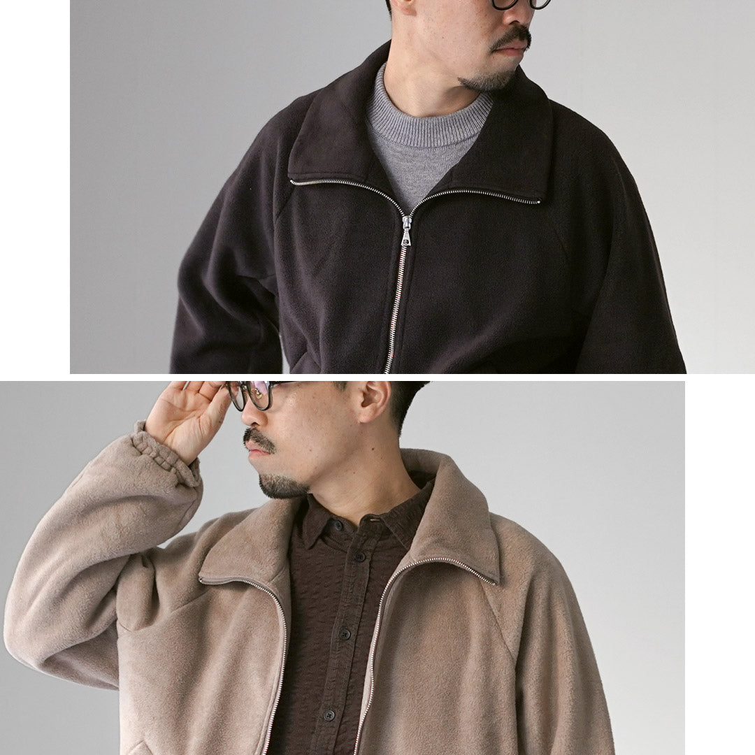 BASISBROEK / HERNEN Blouson zippé en polaire
