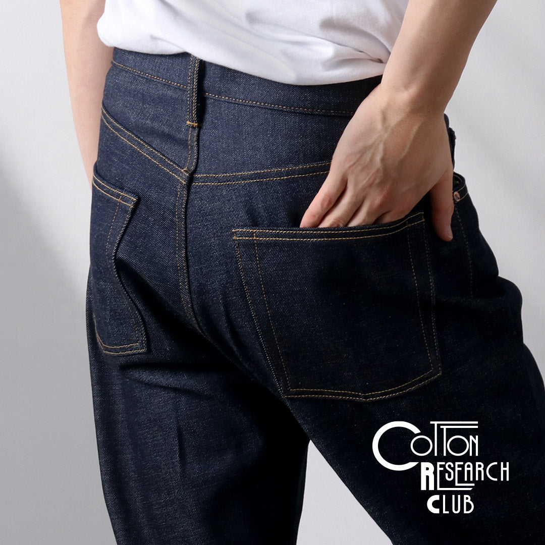 COTTON RESEARCH CLUB / 14.75oz 布邊牛仔褲 – 生(未水洗)