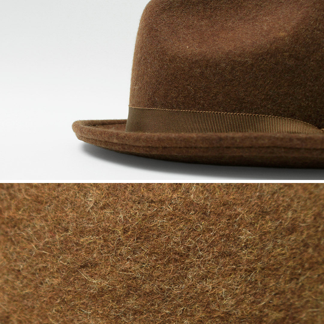 HIGHER / Sombrero Fedora con ala de fieltro