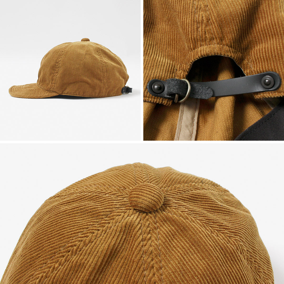 HIGHER / Gorra de pana de 14 columnas