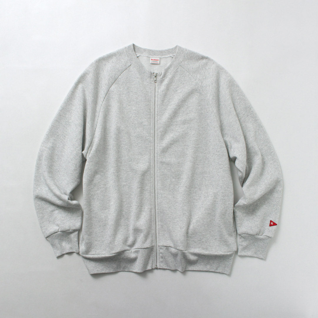 HEALTHKNIT / 经典毛衣圆领拉链开衫